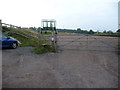 Starting gate at equestrian property near Tre-Dodridge