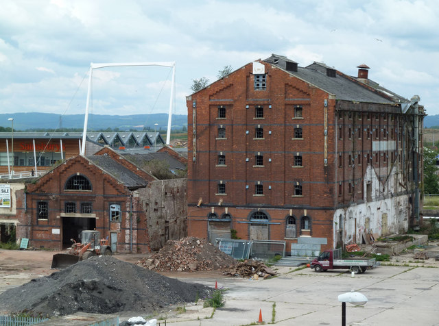 Derelict mills, Gloucester © Chris Allen :: Geograph Britain and Ireland