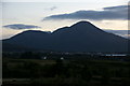 Broadford (An t-Ath Leathann) at dusk from Lower Breakish (Breacais Iosal)