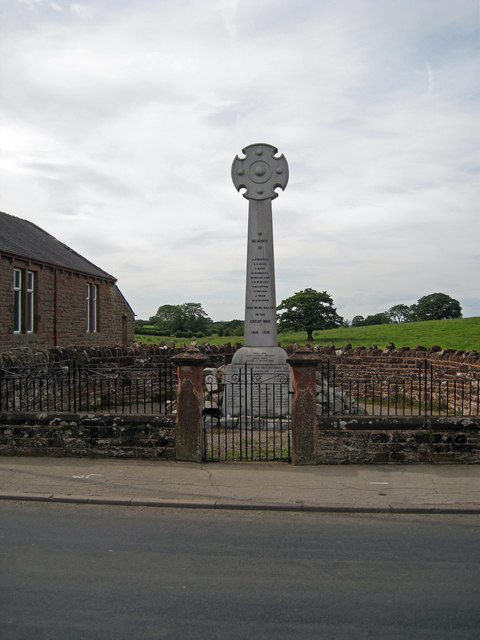 War Memorial, Cumwhinton