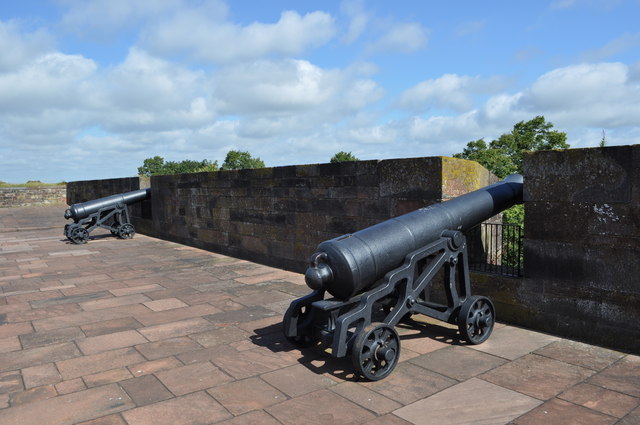 Carlisle Castle - Cannons