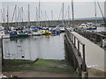 Sailing boats at Hoo Marina