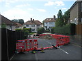 Closed road in Orpington