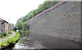 Todmorden Canal Railway Embankment Wall