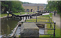 Sowerby Bridge Lock 1 from above