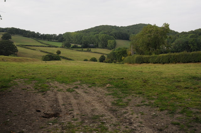 Rolling farmland around Cradley by Philip Halling