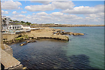 O2528 : Remains of Lido, Dun Laoghaire, Ireland by Christine Matthews