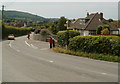 Postbox and old-style signpost, Hutton