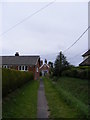 Church Path footpath to Grove Road