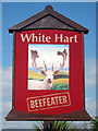 White Hart sign