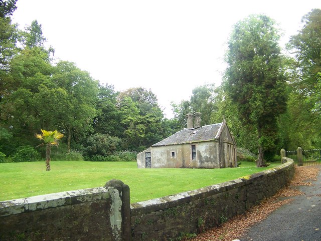 Old gatehouse for the Knockdow Estate © Elliott Simpson :: Geograph ...