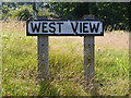 West View sign
