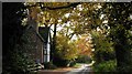 The Lodge at Eathorpe in late autumn