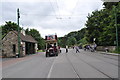 NZ2154 : Beamish Tram Stop by Ashley Dace