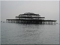 TQ3003 : The West Pier by Josie Campbell