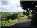 Track at the top of the Zig Zag path