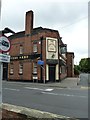 Pub at the western end of Leesland Road