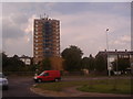 Tower block by Hertford Road