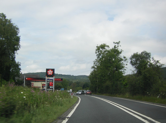 A590 by the Newby Bridge services