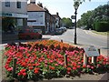 Flower Display beside Farnborough High Street