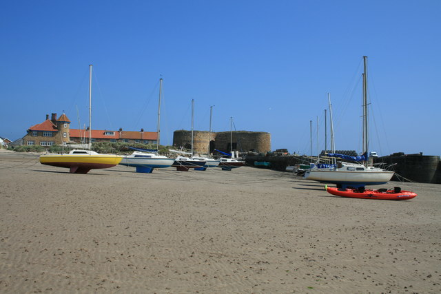 Boats on the Beach, Beadnell.