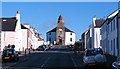 Bowmore, Main Street and church