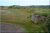 TF7544 : Pillbox on the Titchwell reserve by David Lally