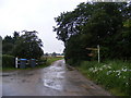 The entrance to Rockstone Manor Farm