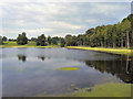 SE2869 : The Lake, Studley Royal Water Garden by David Dixon