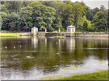 SE2769 : The Lake, Studley Royal Water Gardens by David Dixon