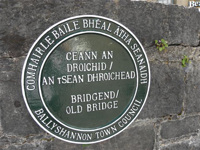 Bridgend / Old Bridge plaque,... © Kenneth Allen :: Geograph Ireland