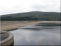 J3021 : The Silent Valley Reservoir Dam from the valve house by Eric Jones