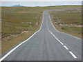 Unst: main road across the island