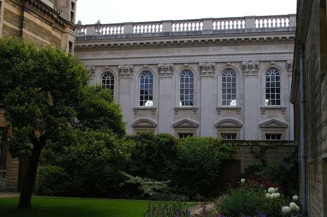 Cambridge: Senate House from Gonville and Caius College