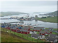 Scalloway: view over the town