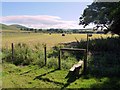 Stile on footpath north-east of Barrow