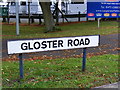 TM2445 : Gloster Road sign by Geographer