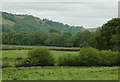 Aeron Valley farmland south-west of Llangeitho, Ceredigion