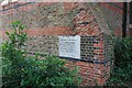 St James, St James Road, Hampton Hill - Foundation stone