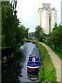 Narrowboats on the River Stort