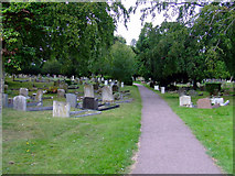 TL4820 : Bishops Stortford New Cemetery by Thomas Nugent