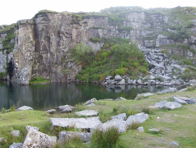 Gold Diggings Quarry, Bodmin Moor