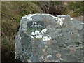 NF9076 : Memorial on Beinn Bhreac by Richard Laybourne