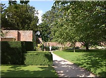 SE5158 : Garden at Beningbrough Hall by Derek Harper