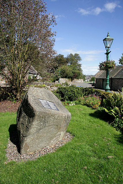 Cleish Village Millennium Stone