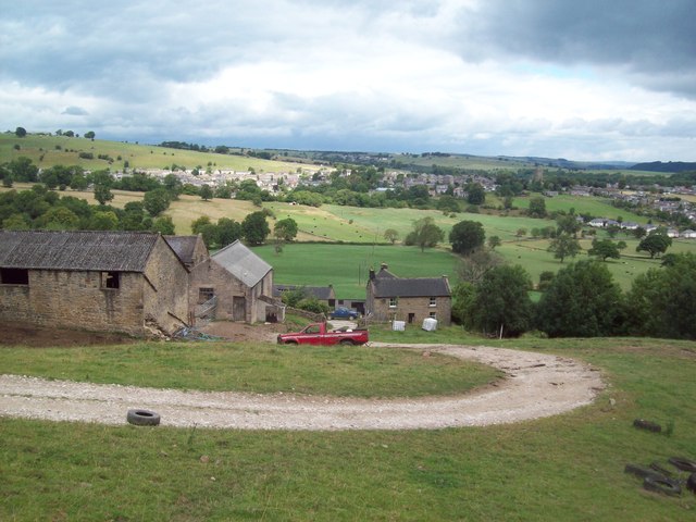 Overlooking Mawstone Farm and Youlgreave