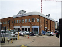 TQ2675 : Mercedes-Benz Chelsea Service Centre, Jews Row, Wandsworth by Stacey Harris