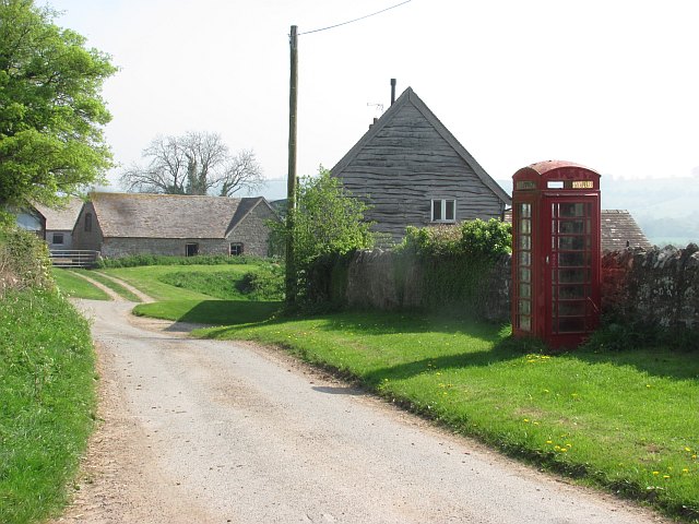 Telephone box, Holdgate