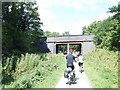 Wirral Way passes under Boathouse Lane