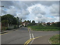 Road junction on Gascoyne Drive